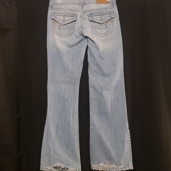 Vintage Y2K American Eagle Distressed-Style Boyfriend Jeans - Picture 2 of 5